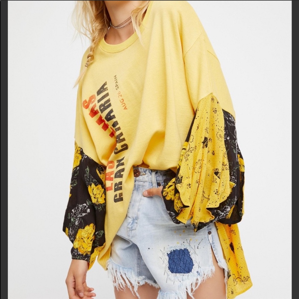 Free People Sunkissed Pullover NWOT